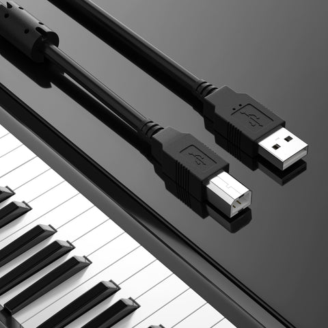 DigitalLife U2AM-BM-1.8 to Type-A USB 2.0 MIDI Converter Cable